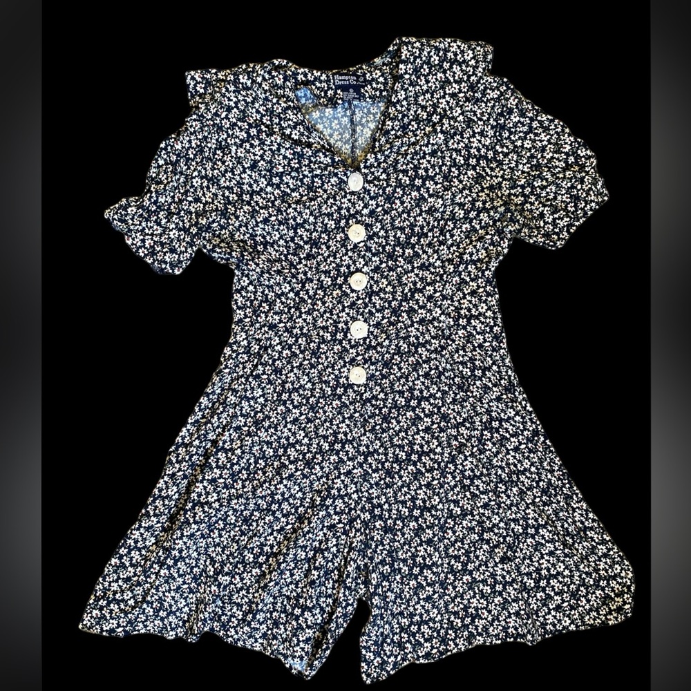 Vintage Floral Romper